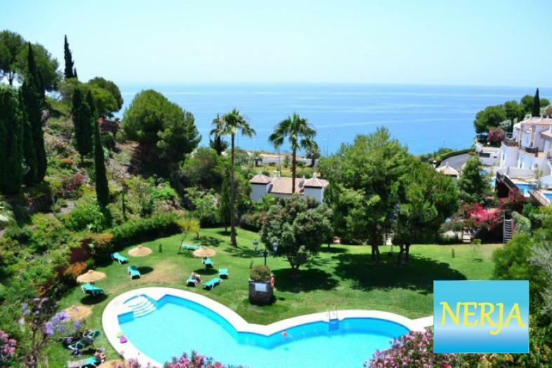 Apartamento Con Espectaculares Vistas Al Mar. Nerja Exterior foto